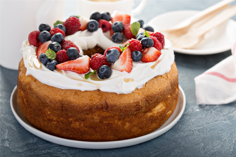 Whipped Cream Pound Cake